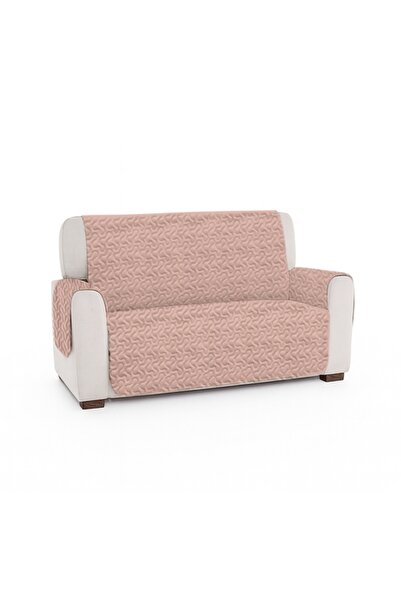 PATONE 2-seater sofa cover, quilted, 260x130x50cm, solar