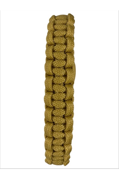 PARACORD سوار ذهبي اللون