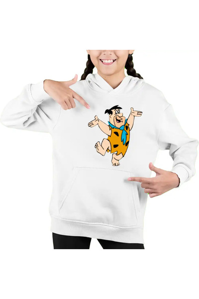 OEM Hanorac Copii Fete Familia Flintstone Fred Epoca de Piatra