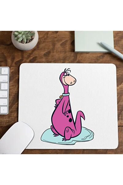 OEM Flintstone Family Dino Stone Age Dog Mousepad