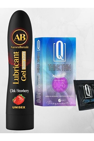 AuroraBoreale A B 125 ML ÇİLEK Aromalı SÜPER Yenilebilir Kayganlaştırıcı Jel ...