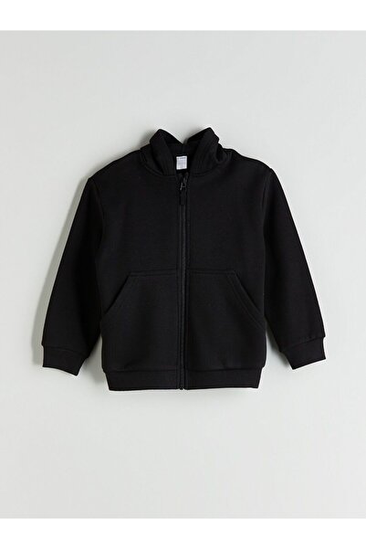 LC Waikiki Hooded Boy's Thick Zippered Sweatshirt