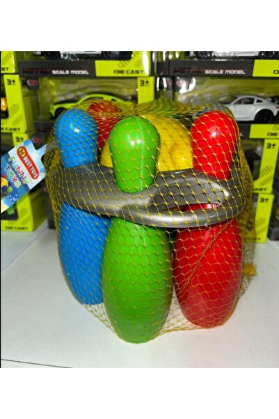 CAN OYUNCAK Oyuncak 8 Parça 6 Labut Bowling Oyun Seti 20 cm