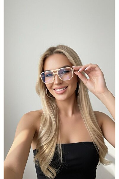 Goldmine Women's Blueblock Precious Blue Light Protection Glasses Cream