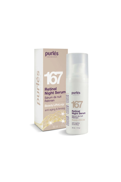 PURLES 167 RETINAL NIGHT SERUM - ser de noapte cu retinal, 30 ml
