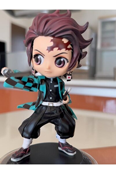 e-life shop Demon Slayer: Kimetsu No Yaiba Tanjiro Kamado Anime Character Figure Toy Collectible Figurine 15cm