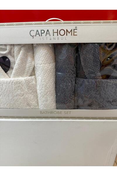 Çapa Home ERKEK BAŞ BANYO BORNOZ 6 LI GÜNLÜK ÇEYİZLİK HEDİYELİK %100 PAMUK PREMİUM KALİTE BORNOZ SETİ