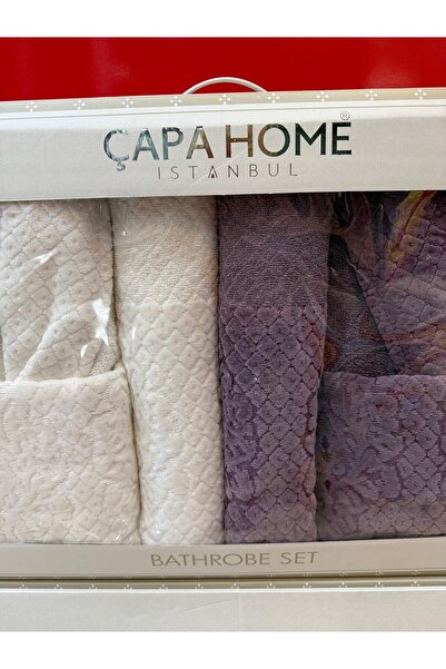 Çapa Home ERKEK BAŞ BANYO BORNOZ 6 LI GÜNLÜK ÇEYİZLİK HEDİYELİK %100 PAMUK PREMİUM KALİTE BORNOZ SETİ