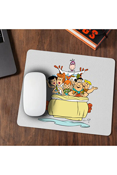 OEM Mousepad Flintstones Stone Age Road Trip Car
