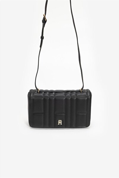 Tommy Hilfiger ΓΥΝΑΙΚΕΙΑ ΤΣΑΝΤΑ ΣΤΟΝ ΩΜΟΣ AW0AW17454-BDS