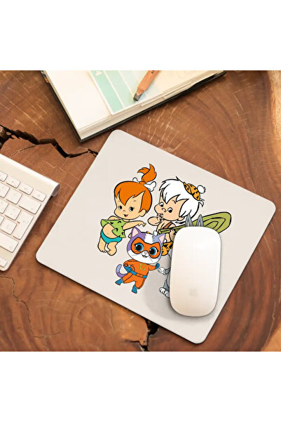 OEM Mousepad Familia Flintstone Pebbles Bamm Bamm Super Pisicute Bugs Bunny Bebelusi