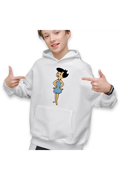 OEM Hanorac Copii Baieti Familia Flintstone Betty Rubble Epoca de Piatra