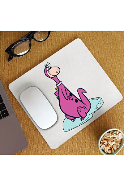 OEM Flintstone Family Dino Stone Age Dog Mousepad