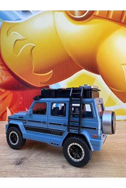 scntoys Mercedes G63 Music and Light Luxury Jeep Opening Doors Brabus Mercedes G63 Off-Road Vehicle Unbreakable 17cm