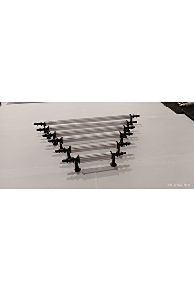 Arion EMİR 1 AD.WHITE-BLACK 320 MM Метална винтова дръжка Шкаф, скрин, шкафче...