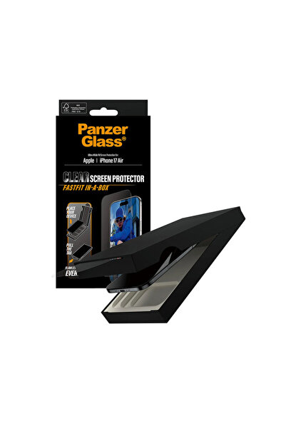 dalip Husa PanzerGlass® Ultra-Wide Fit cu FASTFIT IN-A-BOX pentru iPhone 17 A...