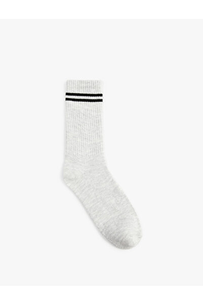 Koton Striped Cotton Tennis Socks