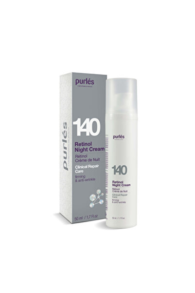 PURLES 140 RETINOL NIGHT CREAM - crema de noapte cu retinol, 50 ml