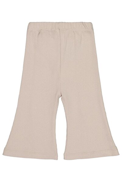 Civil Baby Leggings with Leg Detail - 6-18 Months - Beige6-9 Months