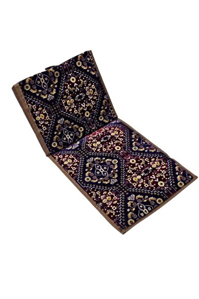 Generic Set of 2 folding floor chairs with waterproof backrest, ideal for travel, camping and relaxing