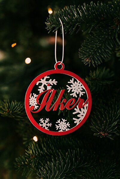 SONMEZSTORE KİŞİYE ÖZEL, YILBAŞI AĞACI İSİMLİK, YILBAŞI SÜSÜ, YILBAŞI AĞACI SÜSÜ - 2 ADET