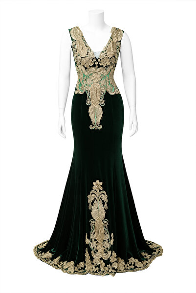 Diva style فستان سهره مخمل فخم وراقي