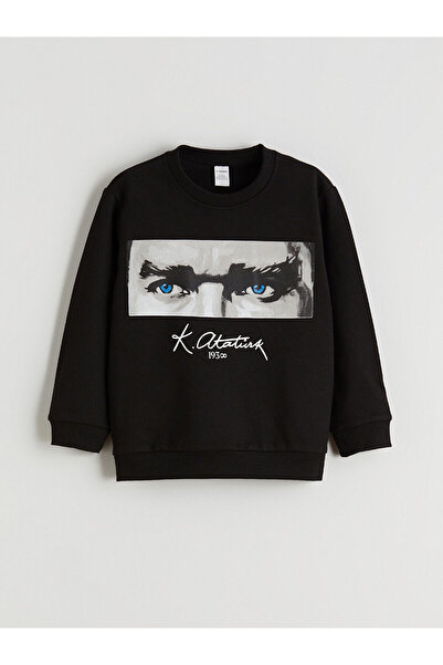 LC Waikiki سويت شيرت فيجن نيو سيزون أتاتورك مطبوع للأولاد