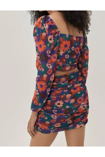 NASTY GAL shirt, mix colors