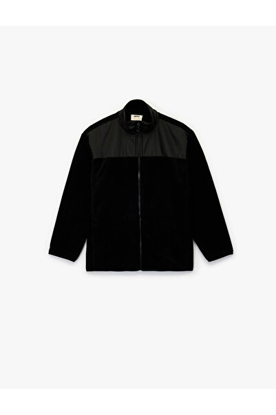 Koton Black Boy's Sweatshirt 6Wkb10128Tk