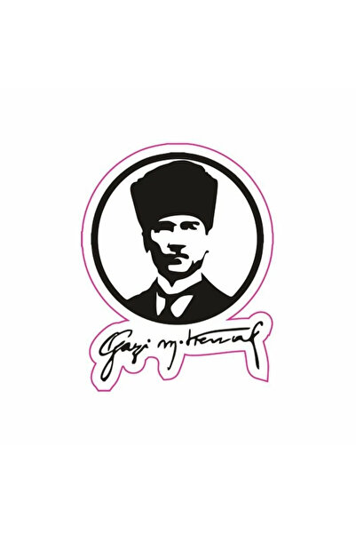 Generic Brand ملصق محرك وأوتوماتيك أتاتورك منقوش بحجم 10×7 سم