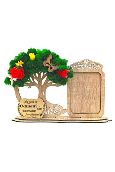 OEM Decorative photo frame tree of life, with lichen and message for people/NASi/in-laws/family/friends–30x18