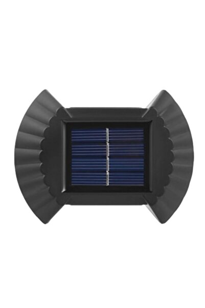 OEM Lampă solară de perete, iluminare sus-jos, impermeabilă, neagră, 10x7,5x2...