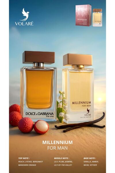 Volare Apa de parfum Millennium pentru barbati, barbati, 100 ml