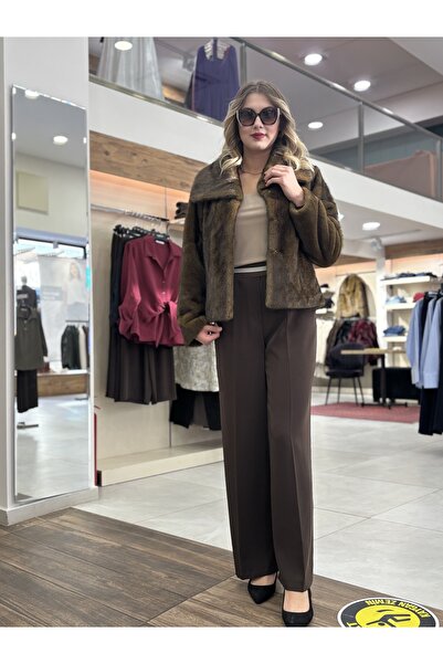 dörtelle Extra Soft Texture Plump Hooked Faux Fur Coat