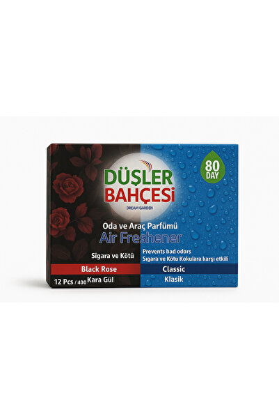AİR FRESHENER Düşler Bahçesi 12’li Dekoratif Ürün Seti