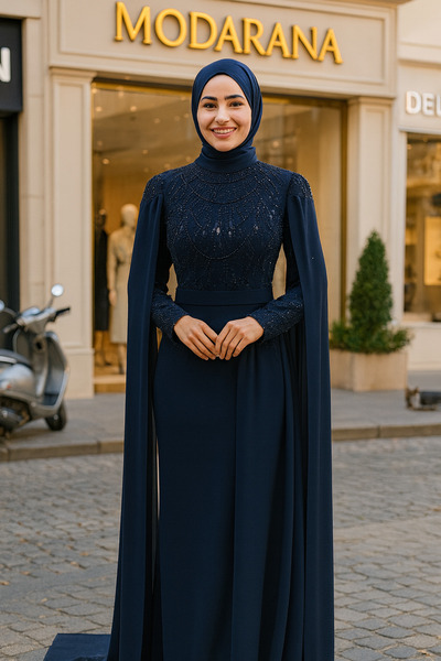 Modarana Hürrem Tesettür Abiye