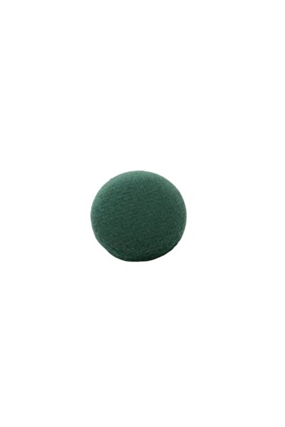 OEM Set of 50 metal buttons, petrol green velvet, 2 cm