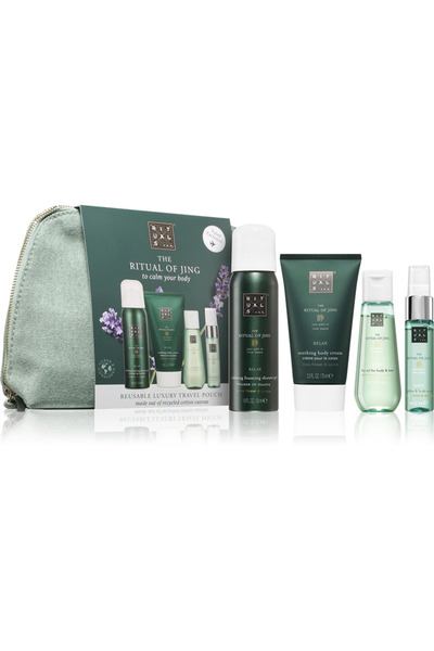 Rituals The Ritual of Jing Σετ Κρέμα Σώματος 70ml + Ξηρό Λάδι 50ml + Pillow &...