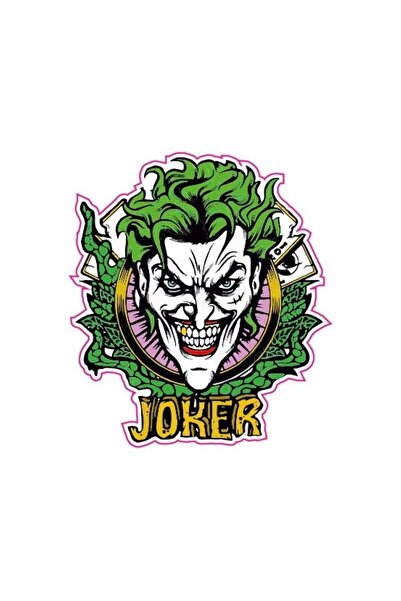 Generic Brand Embossed Joker Motorcycle and Auto Sticker Decal Motor Car Acce...