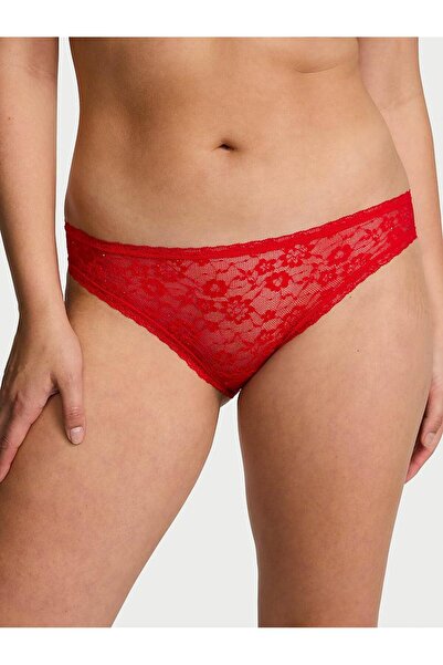 Victoria's Secret Chiloți de bikini din dantelă Posey cu paiete