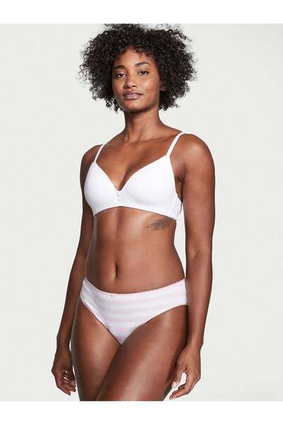 Victoria's Secret Ribbed Deep Leg Cut Brief Panties