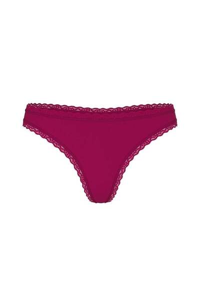 Victoria's Secret Stretchy Cotton Lace Waist Thong