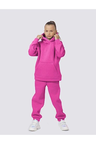 mj kids طقم رياضي للأطفال مصنوع من قماش ثلاثي الخيوط