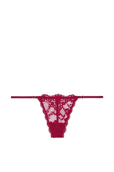 Victoria's Secret Δαντελένιο ρυθμιζόμενο εσώρουχο V-string