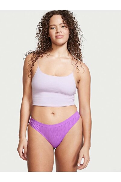 Victoria's Secret fără cusături Chiloți tanga texturat