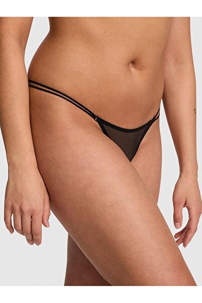 Victoria's Secret Strappy Tulle Micro Thong