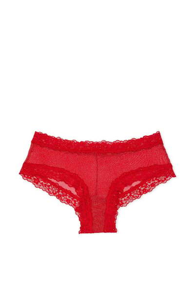 Victoria's Secret Glitter Posey Lace Cheeky Panties