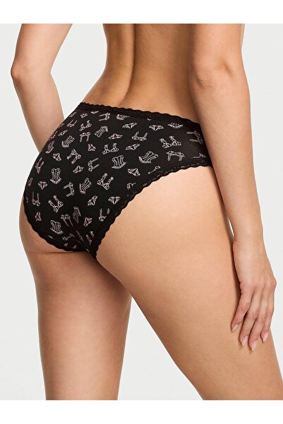 Victoria's Secret Lace Cotton Bikini Panties