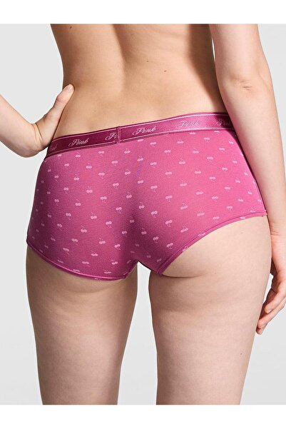 Victoria's Secret Cotton Boyshort Panties with Logo