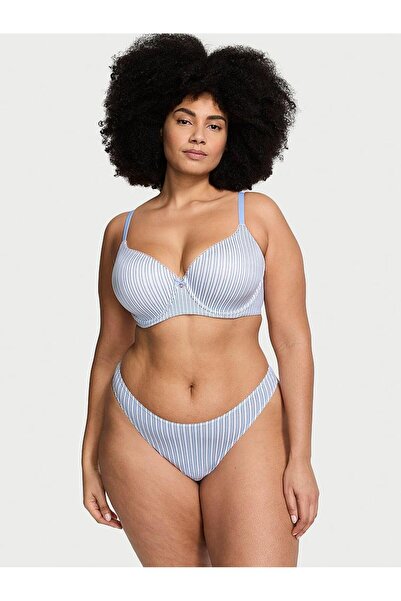 Victoria's Secret Stretchy Cotton Deep Leg Cut Scoop Thong